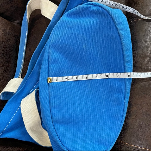 Rare Canvas Victoria Secret Pink 1986 Blue Tote - Picture 5 of 9